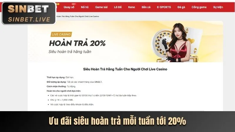 Tiền thưởng chào mừng cho người chơi mới tại Betvision